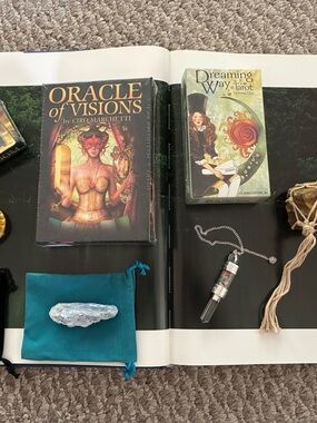 (10pc) Three Tarot Deck Spiritual Bundle/Gift Box